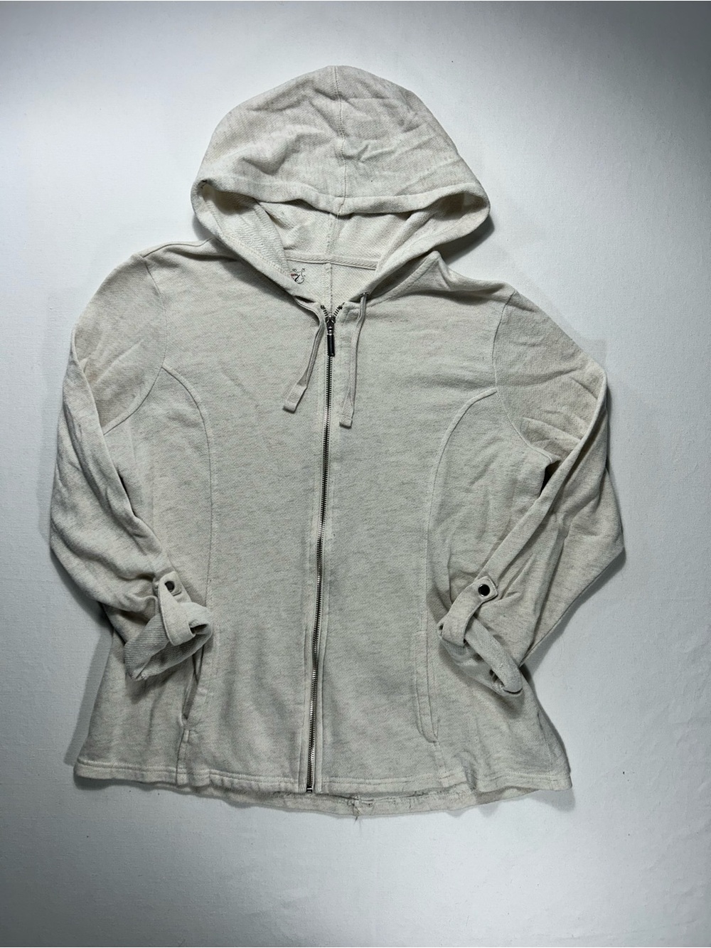 White Zip-up Hoodie - Style&Co. - Medium